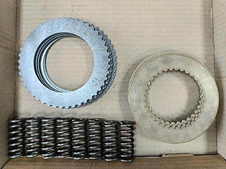 Ремкомплект тормоза грузовой лебедки ЛГ-55 (диски + пружины)